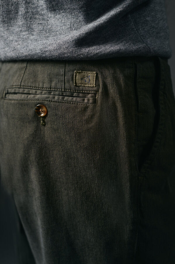OOTO Calça calças chino coordenada Verde