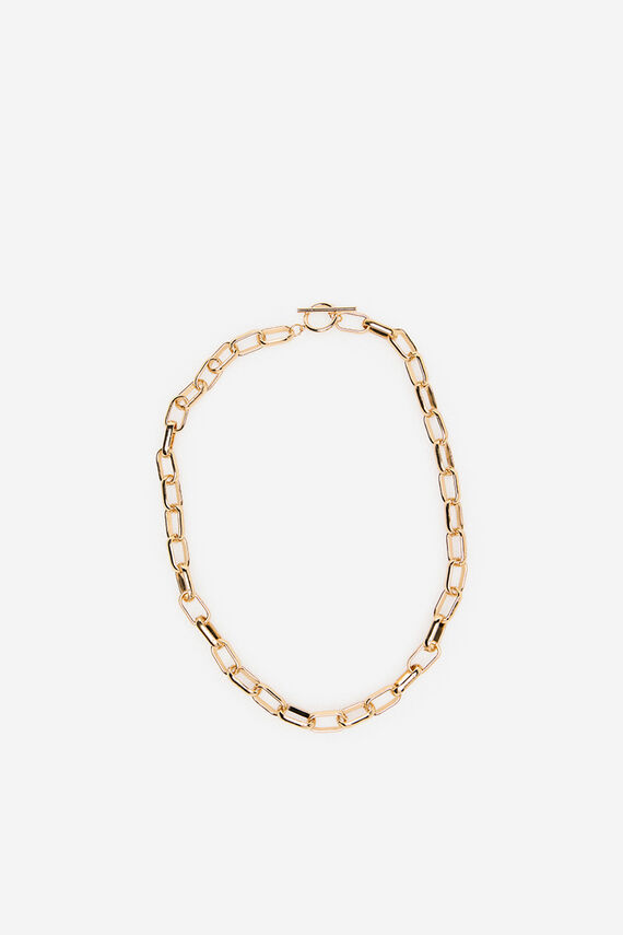 Collar corto cadena