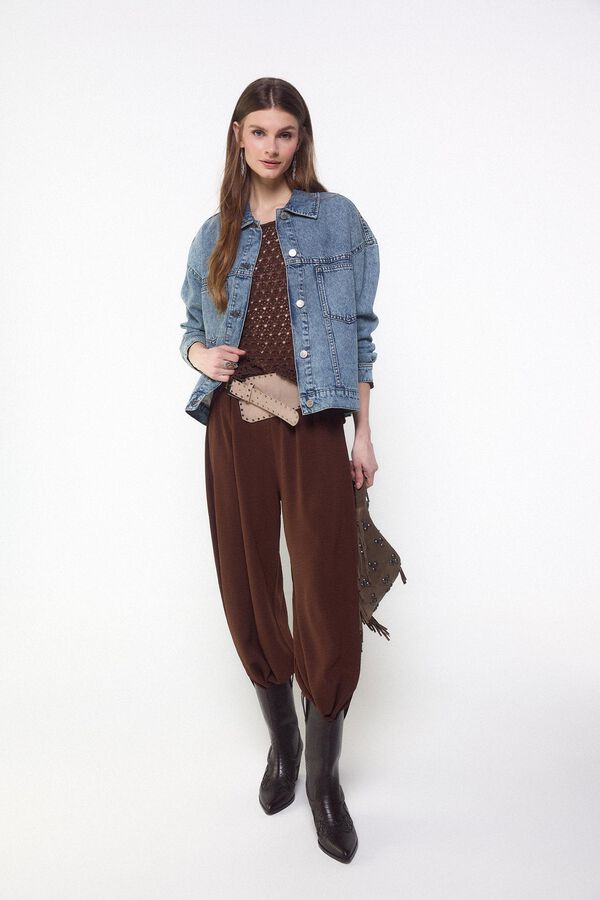 Slowlove Cazadora denim trucker Blue