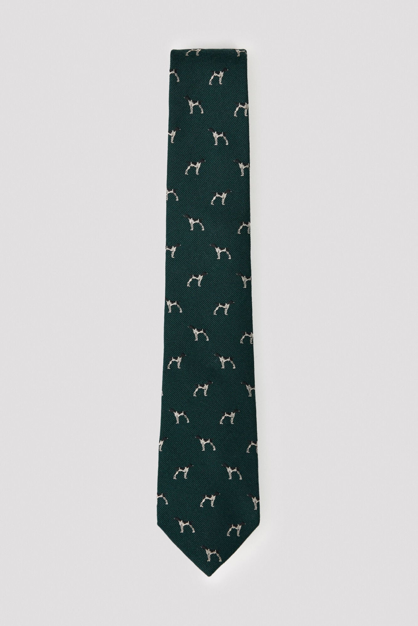 Cortefiel NATURAL silk tie