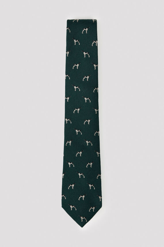 Corbata seda natural