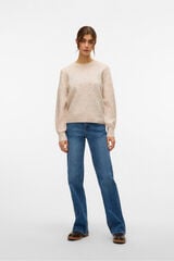 Vero Moda Camisola de bolinhas texturizada com malha Cinzento