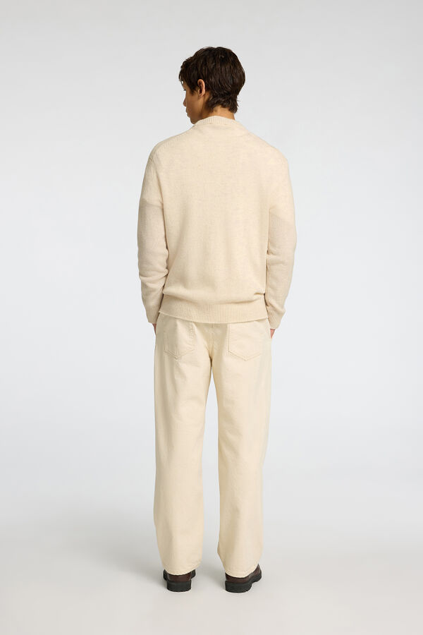Selected Camisola de malha fina Cinzento