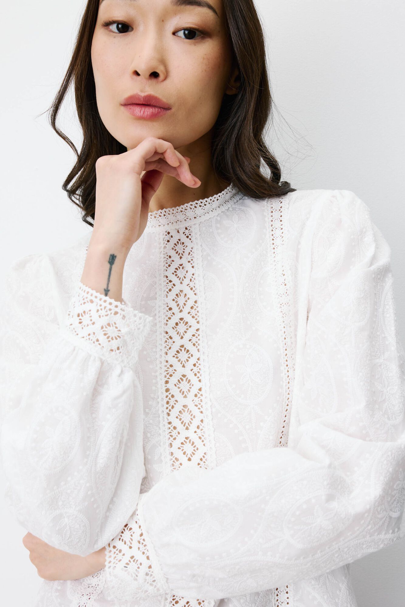Grace & Mila Blusa de corte reto Abigail