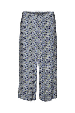 Cortefiel Ankle-length culottes  Navy