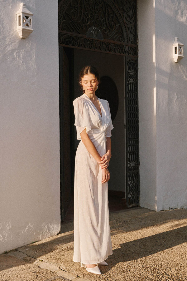 Polín Et Moi Vestido de noiva jasmim Branco
