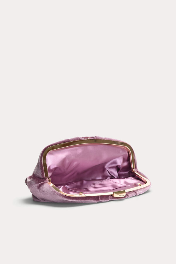 Azarey Mala de veludo Roxo