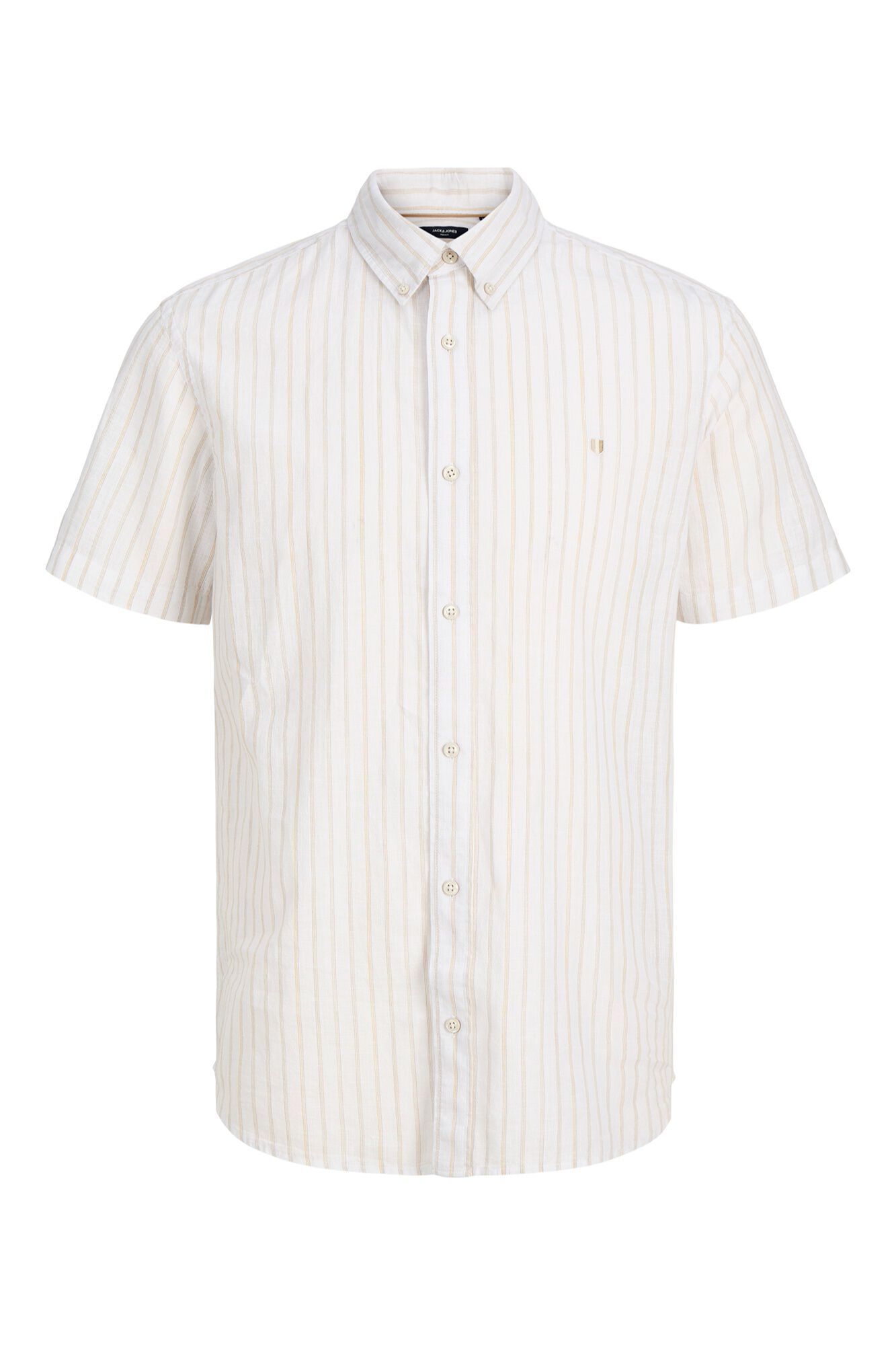 Jack & Jones Camisa de linho de manga curta