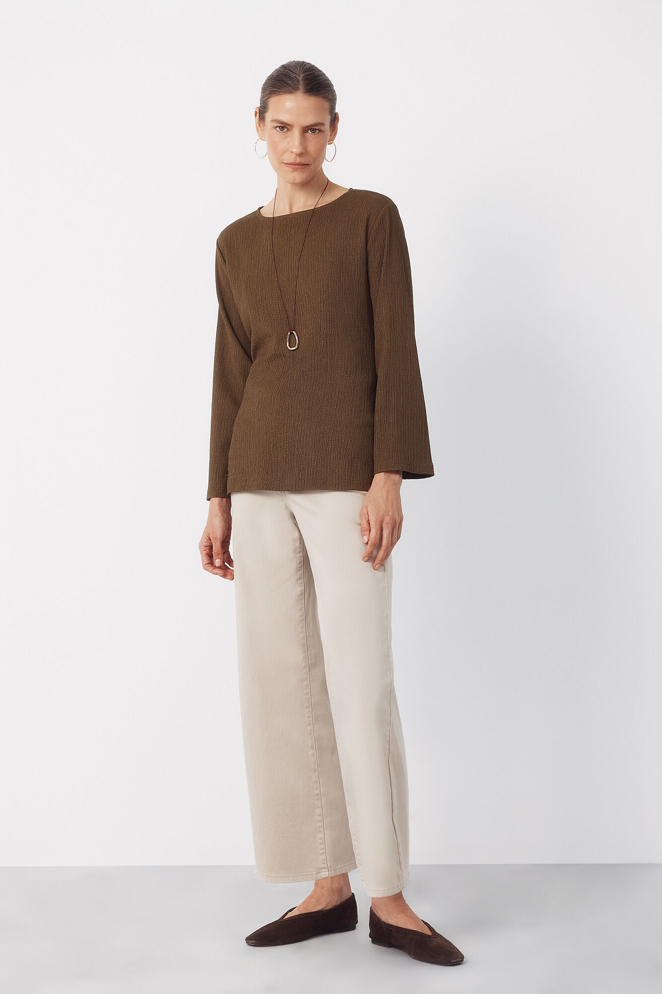 Cortefiel Front knot top