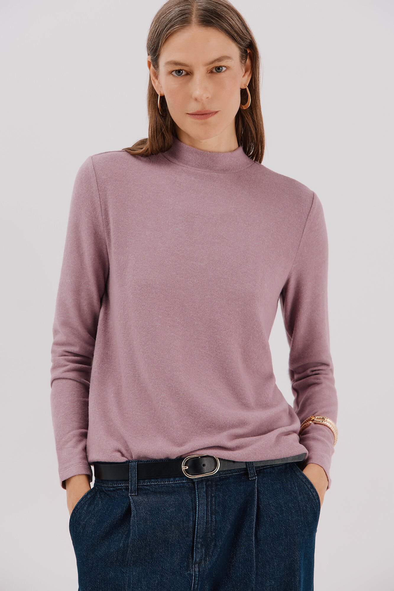 Cortefiel Basic perkins neck t-shirt