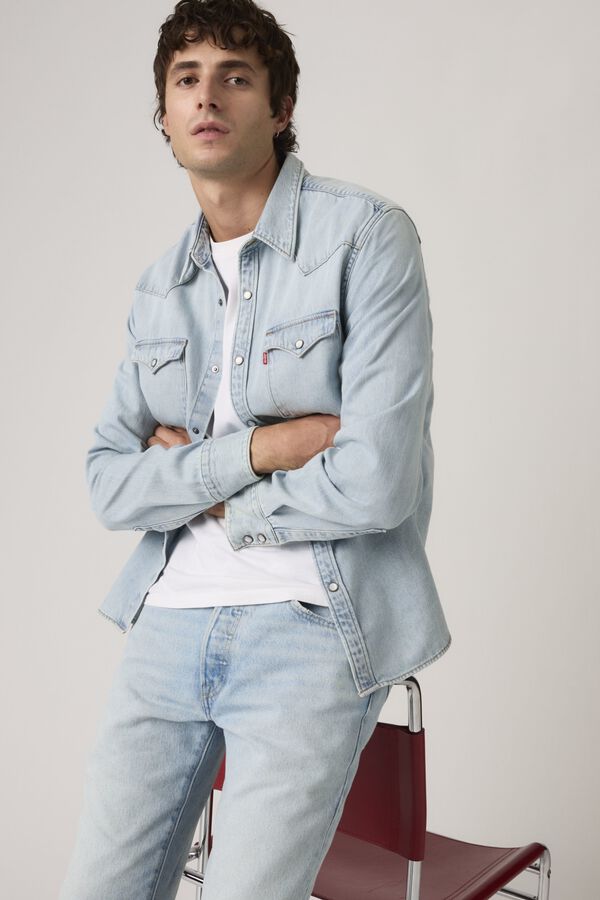 Levi's Camisa denim Levis&reg; Azul