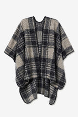 Vilanova Camada texturizada quadriculada Multicolorido