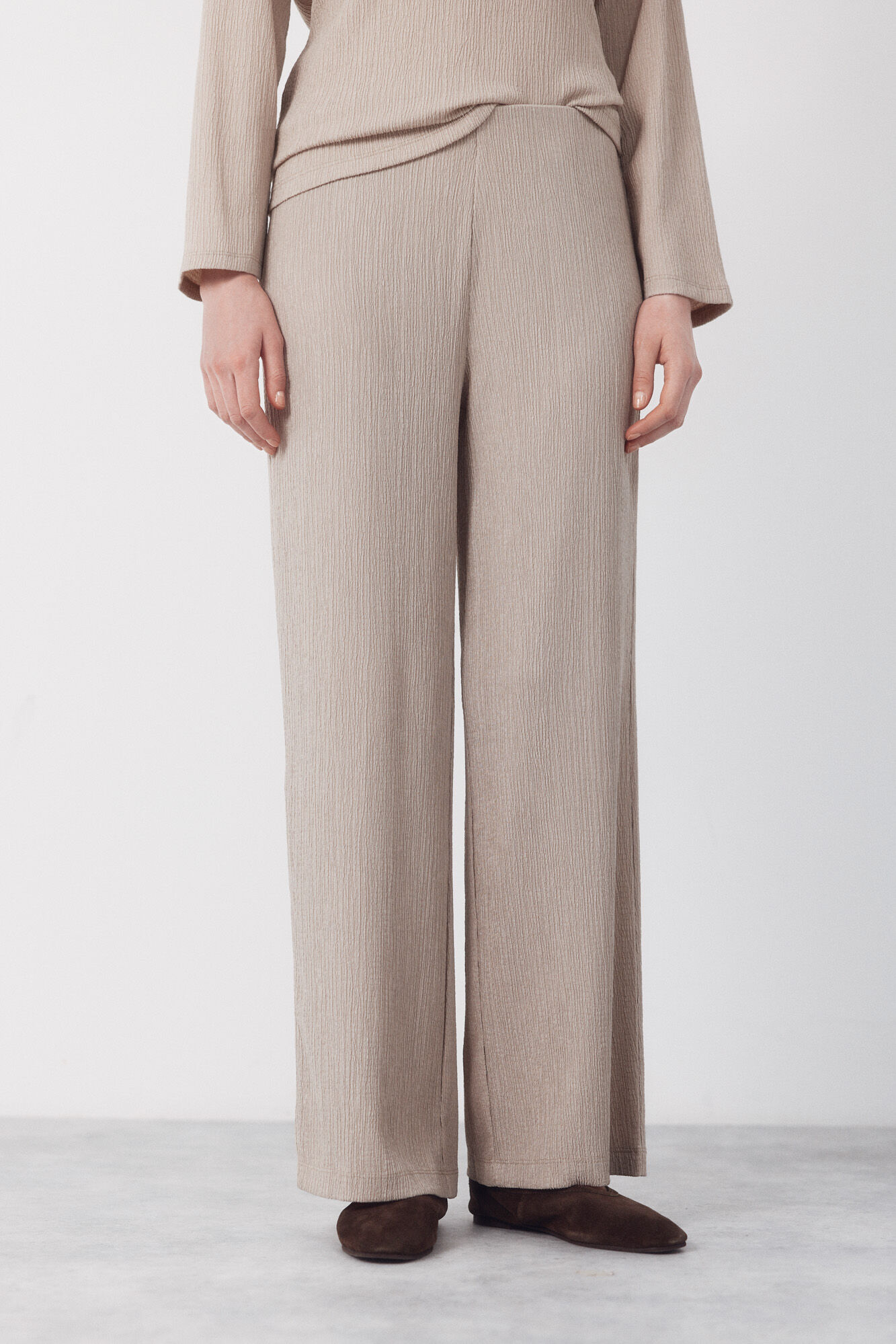 Cortefiel Jersey-knit trousers
