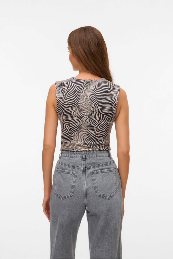 Vero Moda Top alça larga Multicolorido