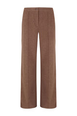 Cortefiel Comfort soft fabric trousers Dark brown
