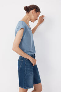 Cortefiel Camiseta pasamaner&iacute;a mangas