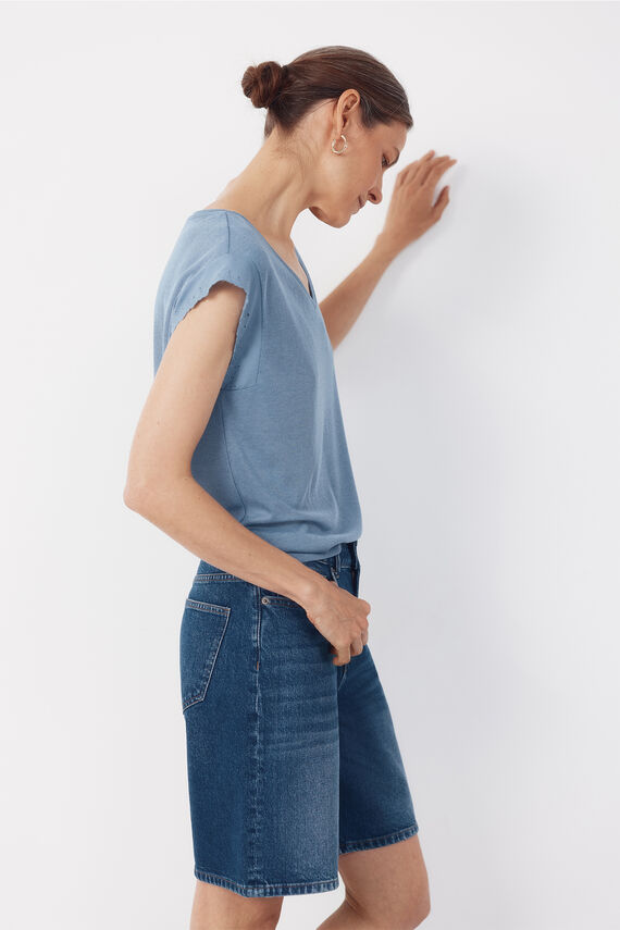 Camiseta pasamanería mangas