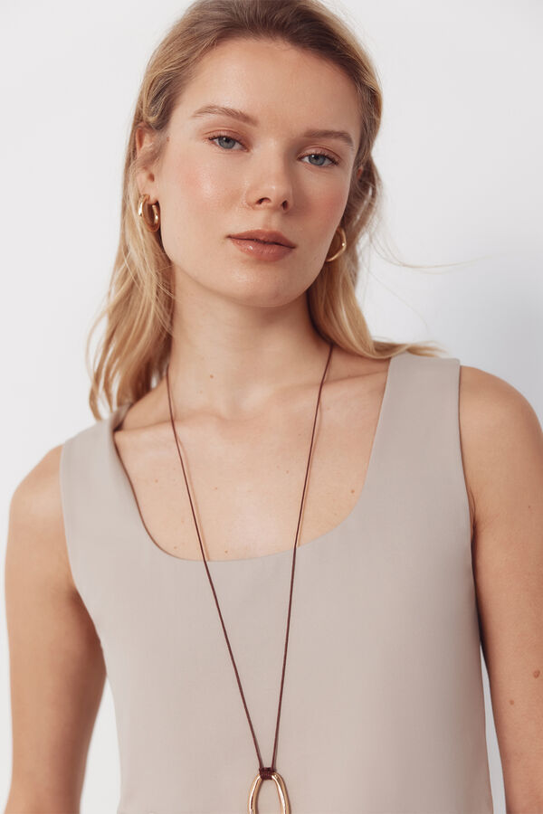 Cortefiel Al&ccedil;as b&aacute;sica Tostado