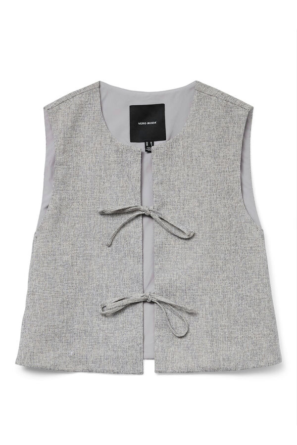 Vero Moda Colete de tweed Branco