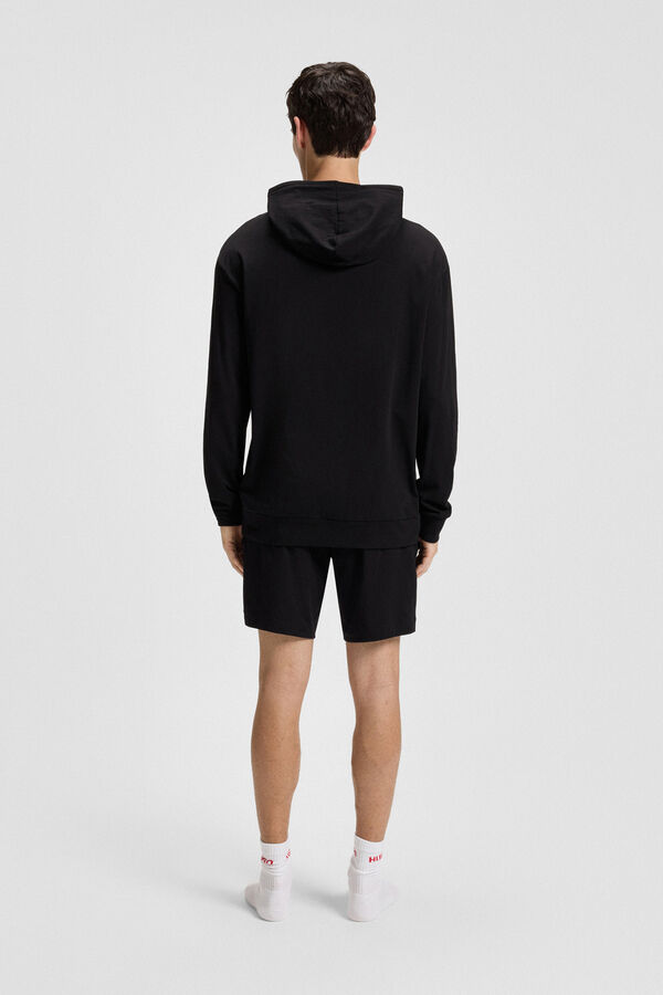 HUGO Cal&ccedil;a algod&atilde;o Preto