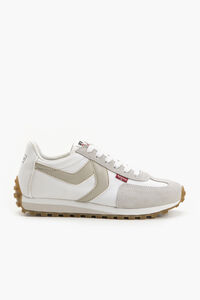Cortefiel Stryder Red Tab S trainers Printed white