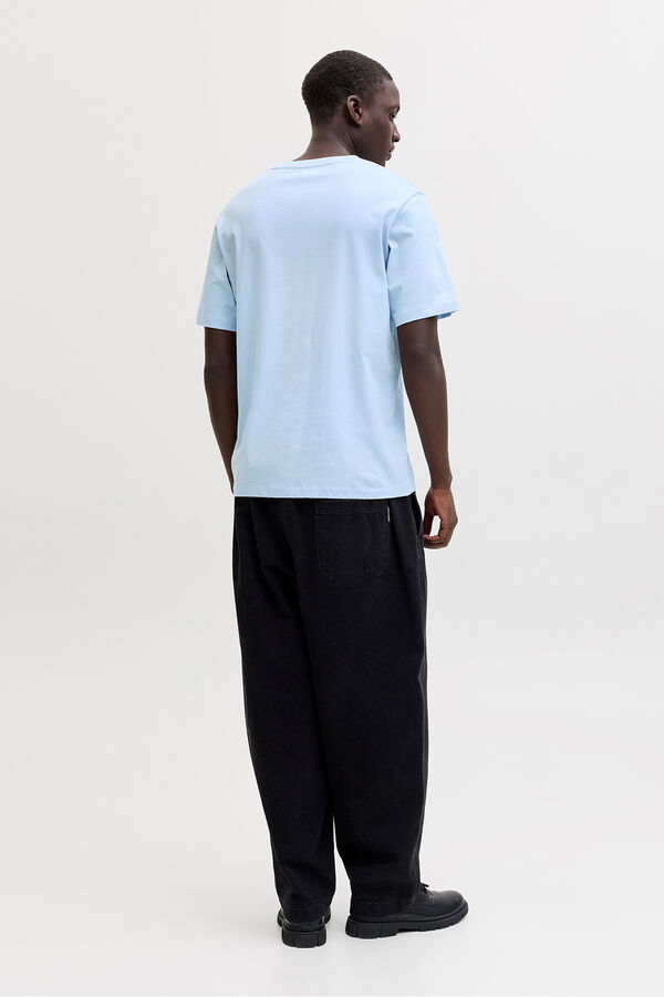 Jack & Jones Cotton regular fit T-shirt Blue