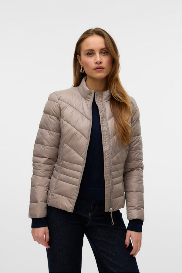 Vero Moda Colete acolchoado ultraleve Cinzento