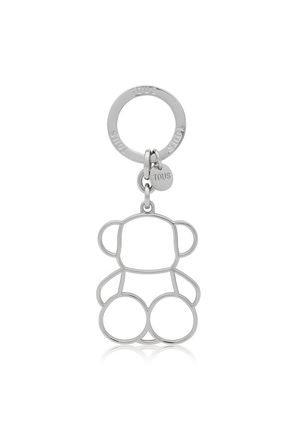 Tous Llavero Silhouette Bold Bear Gris