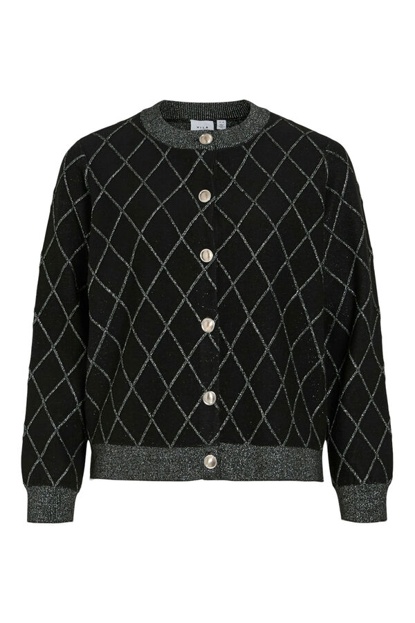 Vila Chaqueta c&aacute;rdigan con l&uacute;rex Negro