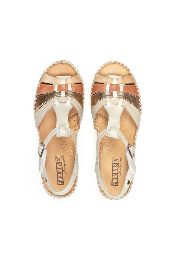 Pikolinos Sandalias cuña Blanco
