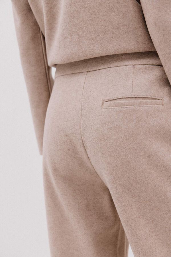 Cortefiel Comfort pants Beige