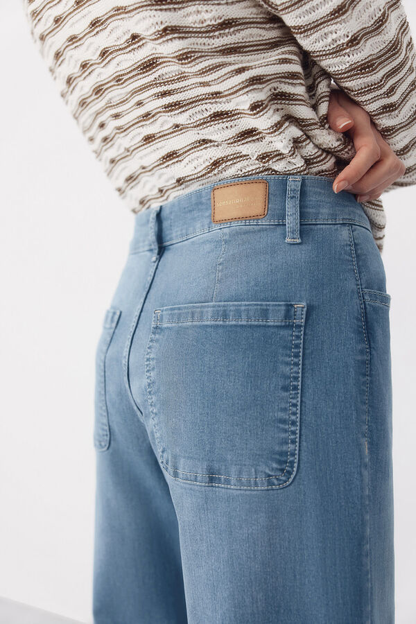 Cortefiel Sensational marine jeans Blue