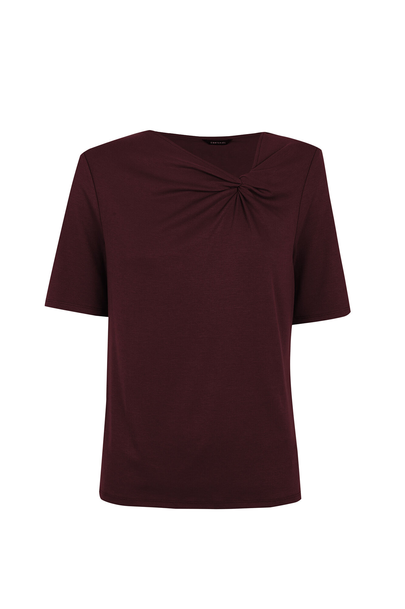 Cortefiel Knot neckline T-shirt