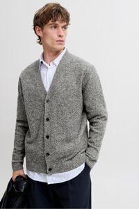 Jack & Jones Casaco de malha básico de malha liso