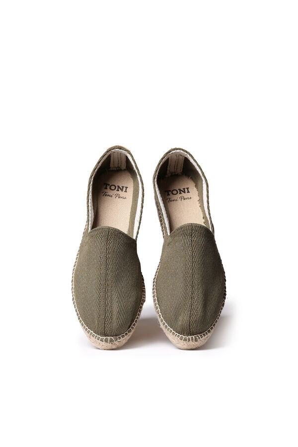 Toni Pons Espadrille clássica plano para homem Verde