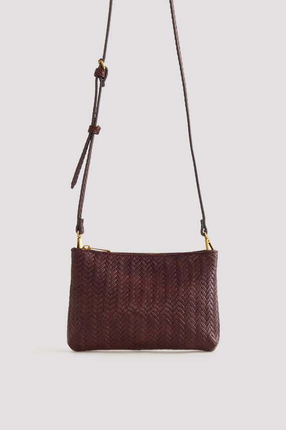 Bandolera cartera textura