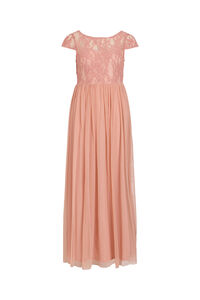 Cortefiel Long dress Pink