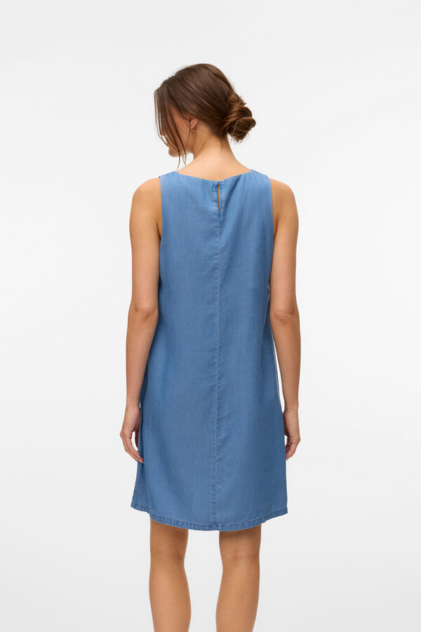 Vero Moda Vestido curto fluido Azul