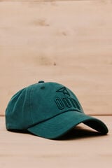 OOTO Bon&eacute; de viseira t&ecirc;xtil Verde