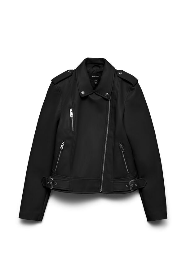 Vero Moda Biker jacket Black