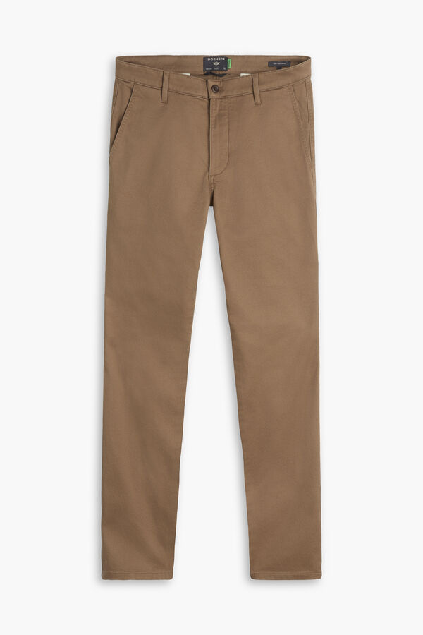 Cortefiel Skinny Fit Original Chinos Brown