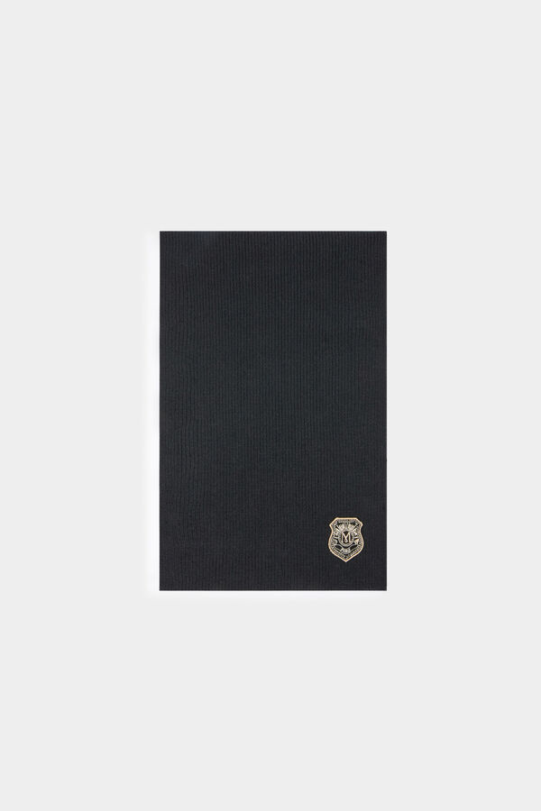 Morgan cachecol de malha Preto