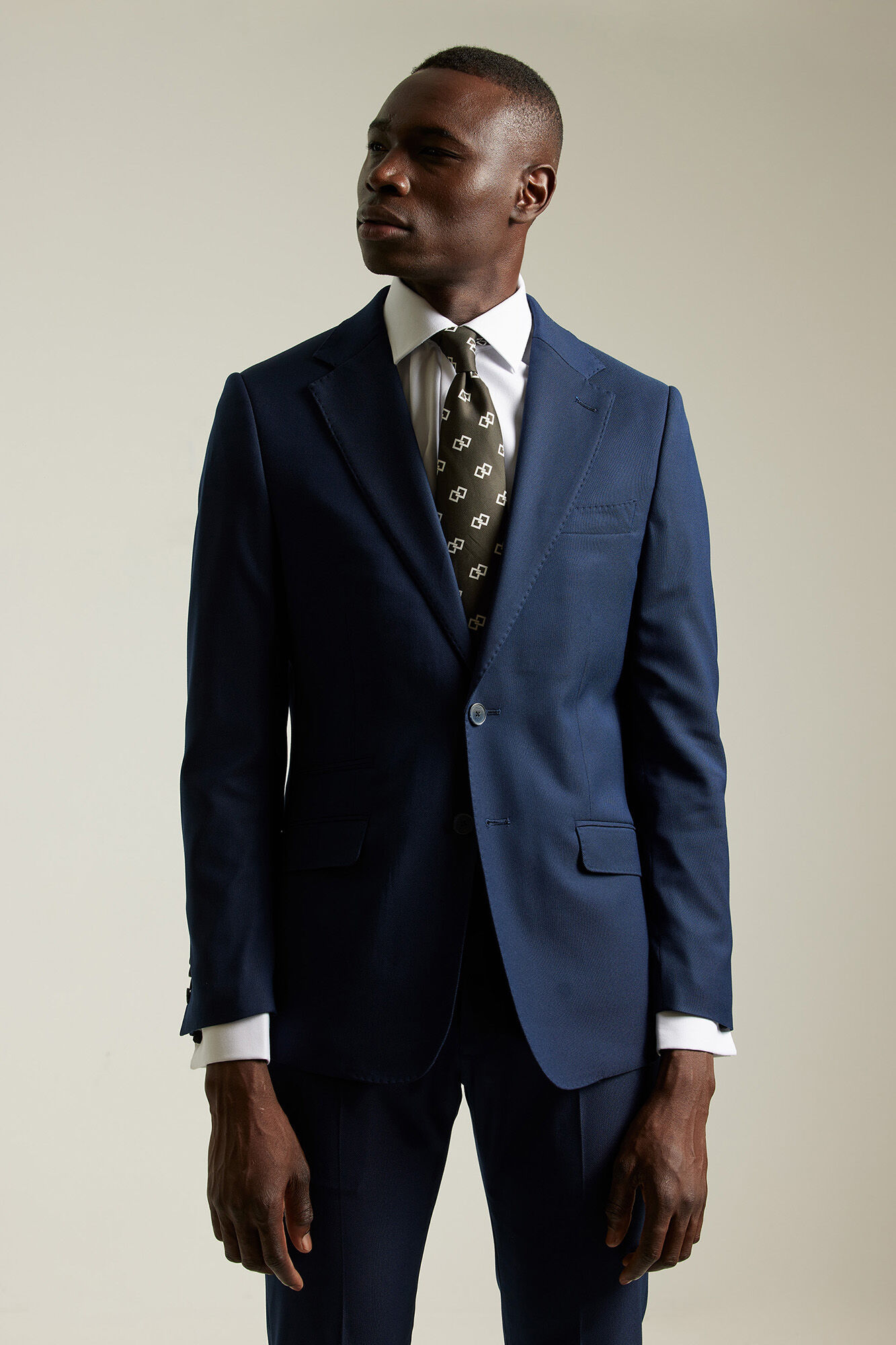 Traje liso