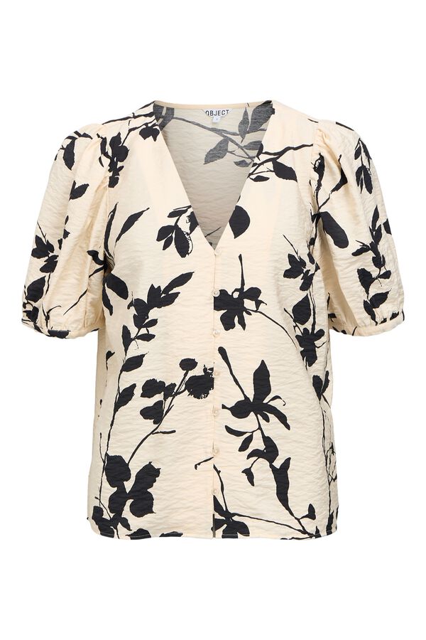 Object Printed blouse Printed white