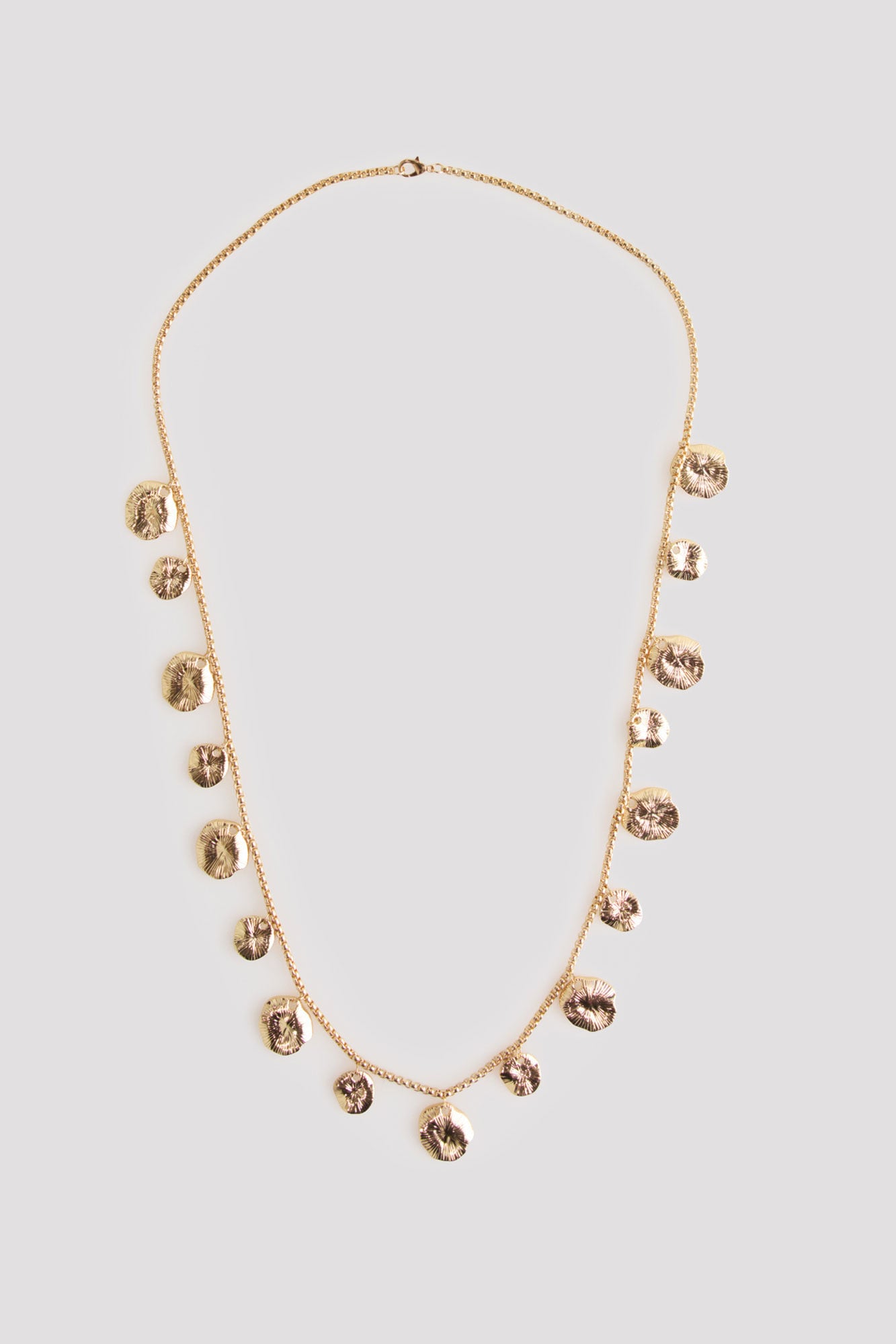 Cortefiel Coin long necklace