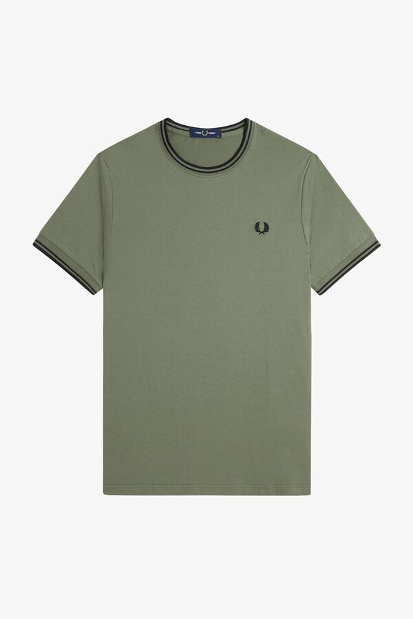 Fred Perry Plain short sleeve T-shirt Green