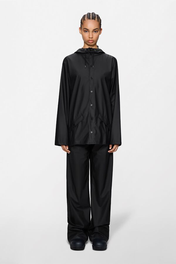 Rains Waterproof raincoat Black