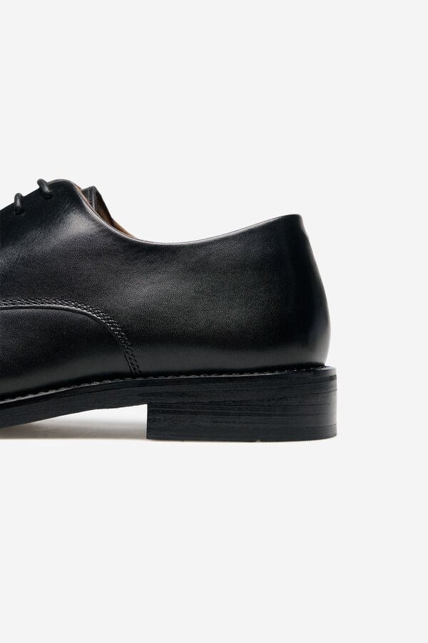 Cortefiel Zapato vestir cordones Negro
