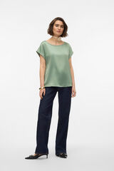 Vero Moda Top de manga curta Verde