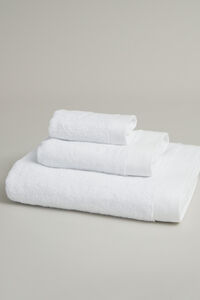 Cortefiel Wonder white 550 GSM terry towelling bath towel 30x50 White